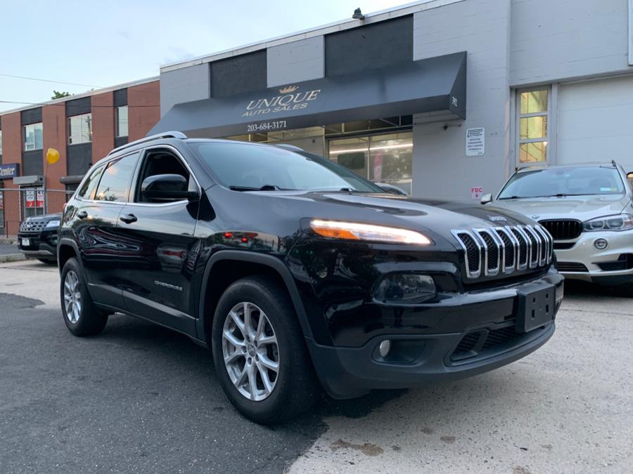 Used Jeep Cherokee LATITUDE PLUS 2018 | Unique Auto Sales LLC. New Haven, Connecticut