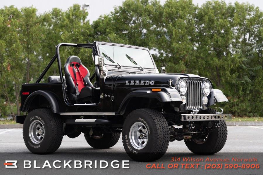 1977 Jeep Wrangler CJ7, available for sale in Norwalk, Connecticut | Black Bridge Motors, LLC. Norwalk, Connecticut