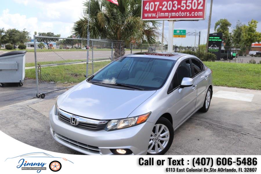 Used Honda Civic Sdn 4dr Auto EX-L 2012 | Jimmy Motor Car Company Inc. Orlando, Florida