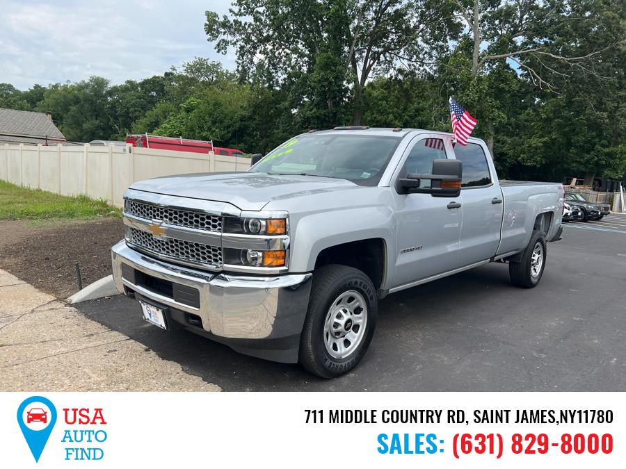 2019 Chevrolet Silverado 3500HD 4WD Crew Cab 167.7" Work Truck, available for sale in Saint James, New York | USA Auto Find. Saint James, New York 2019 Chevrolet Silverado 3500HD 4WD Crew Cab 167.7" Work Truck, available for sale in Saint James, New York | USA Auto Find. Saint James, New York