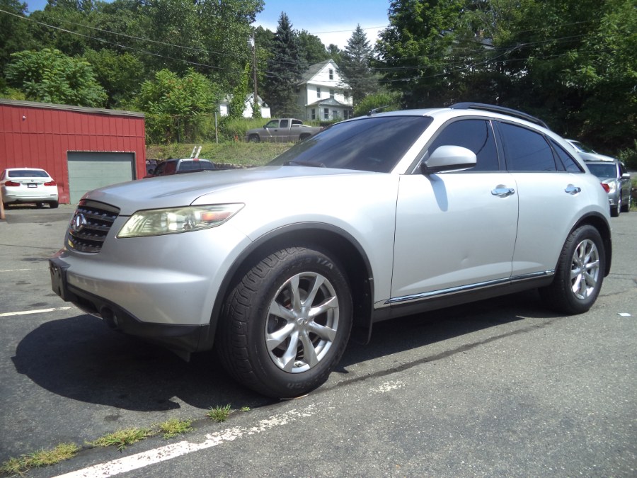 2007 Infiniti FX35 4dr AWD, available for sale in Naugatuck, Connecticut | Riverside Motorcars, LLC. Naugatuck, Connecticut