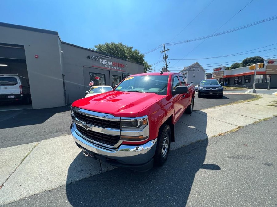 Used Chevrolet Silverado 1500 4WD Double Cab 143.5" Work Truck 2017 | New Star Motors. Peabody, Massachusetts