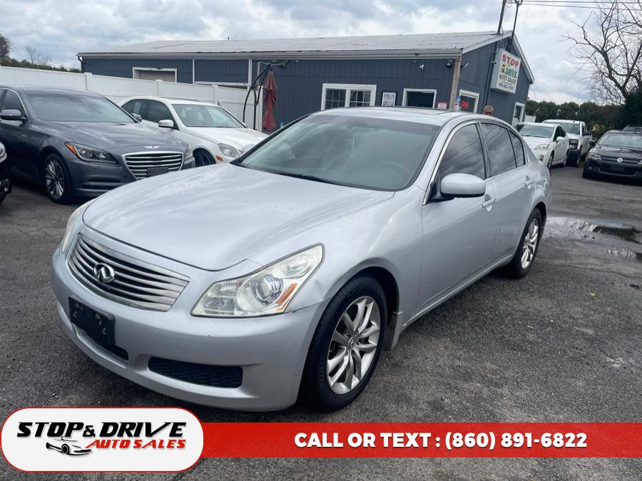 2007 Infiniti G35 Sedan 4dr Auto G35x AWD, available for sale in East Windsor, Connecticut | Stop & Drive Auto Sales. East Windsor, Connecticut