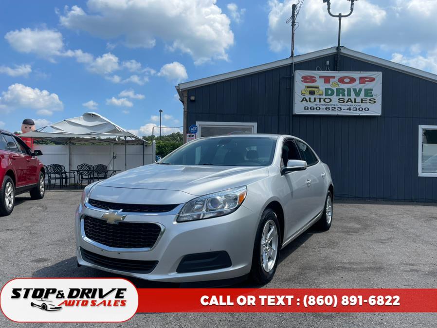 2016 Chevrolet Malibu Limited 4dr Sdn LT, available for sale in East Windsor, Connecticut | Stop & Drive Auto Sales. East Windsor, Connecticut