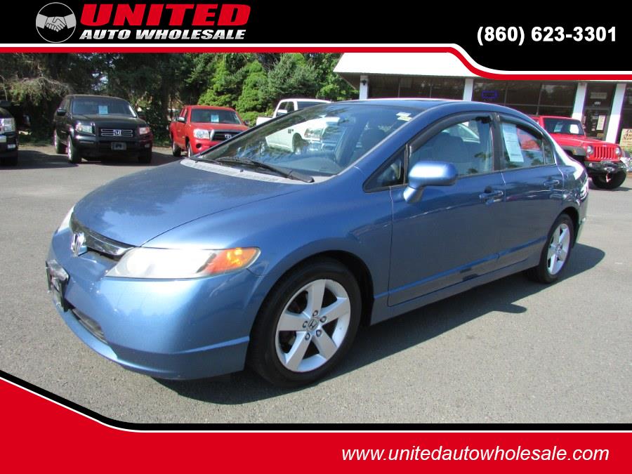 2008 Honda Civic Sdn 4dr Auto EX, available for sale in East Windsor, Connecticut | United Auto Sales of E Windsor, Inc. East Windsor, Connecticut