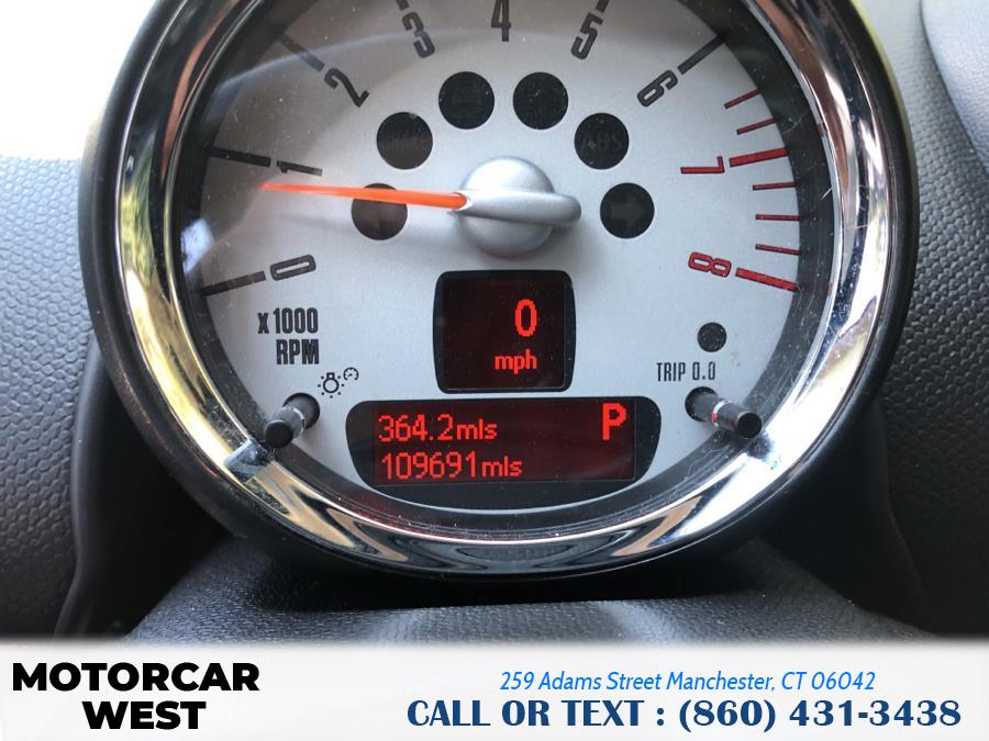 2013 MINI Cooper Countryman FWD 4dr S, available for sale in Manchester, Connecticut | Motorcar West. Manchester, Connecticut 2013 MINI Cooper Countryman FWD 4dr S, available for sale in Manchester, Connecticut | Motorcar West. Manchester, Connecticut
