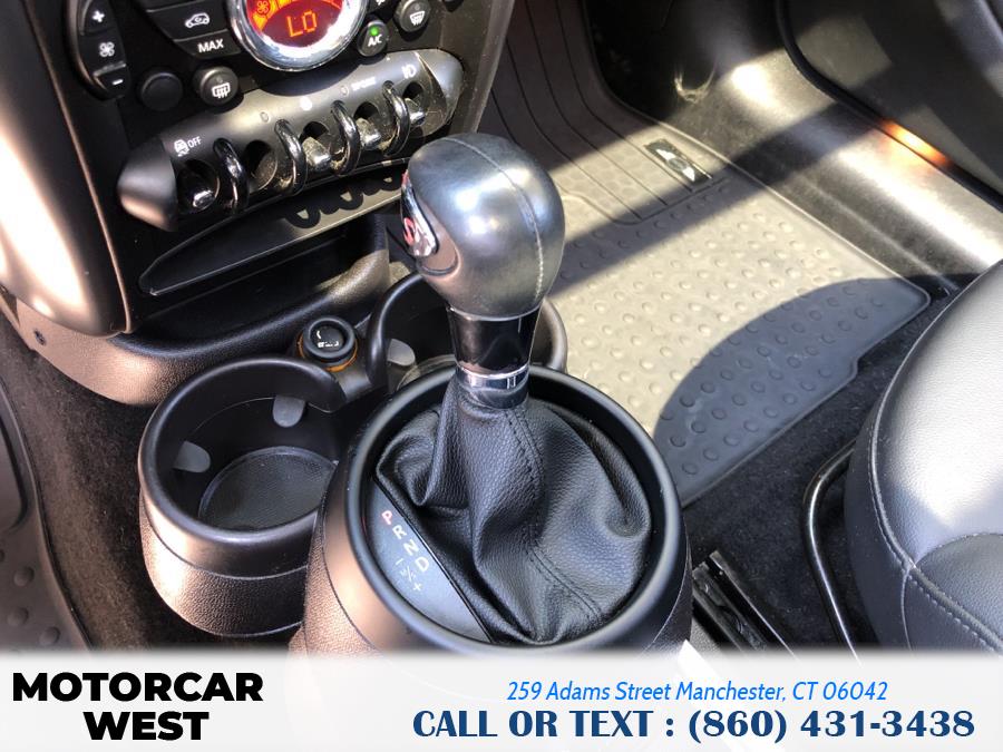 2013 MINI Cooper Countryman FWD 4dr S, available for sale in Manchester, Connecticut | Motorcar West. Manchester, Connecticut 2013 MINI Cooper Countryman FWD 4dr S, available for sale in Manchester, Connecticut | Motorcar West. Manchester, Connecticut