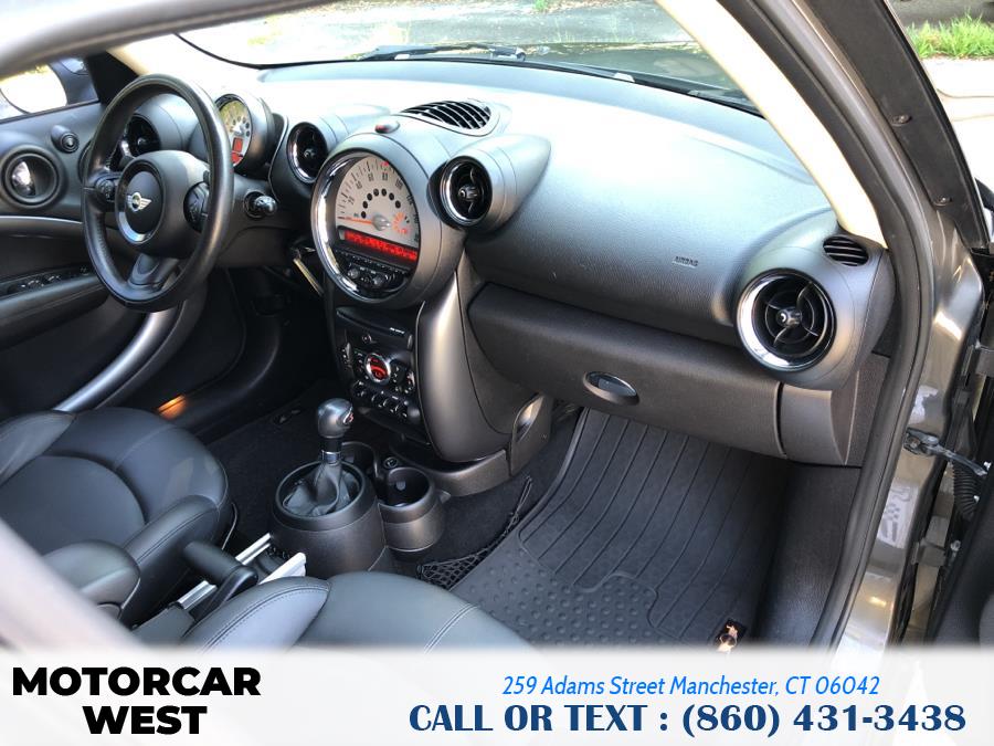 2013 MINI Cooper Countryman FWD 4dr S, available for sale in Manchester, Connecticut | Motorcar West. Manchester, Connecticut 2013 MINI Cooper Countryman FWD 4dr S, available for sale in Manchester, Connecticut | Motorcar West. Manchester, Connecticut