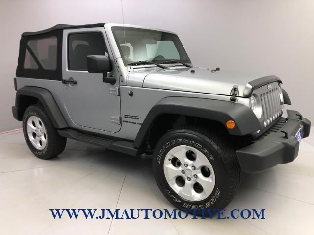 2014 Jeep Wrangler 4WD 2dr Sport, available for sale in Naugatuck, Connecticut | J&M Automotive Sls&Svc LLC. Naugatuck, Connecticut 2014 Jeep Wrangler 4WD 2dr Sport, available for sale in Naugatuck, Connecticut | J&M Automotive Sls&Svc LLC. Naugatuck, Connecticut