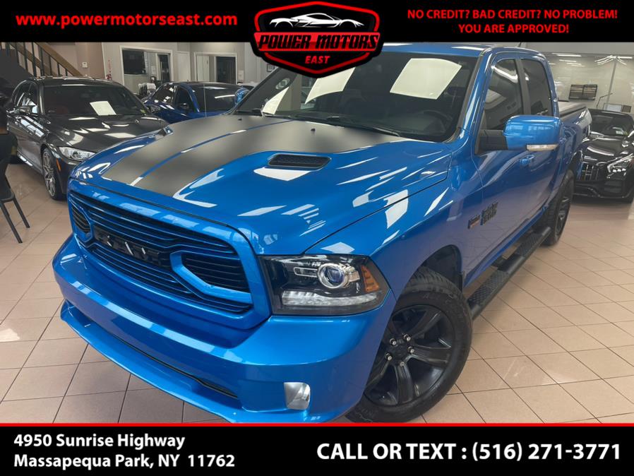 Used Ram 1500 SPORT 4x4 Crew Cab 5''7" Box *Ltd Avail* 2018 | Power Motors East. Massapequa Park, New York