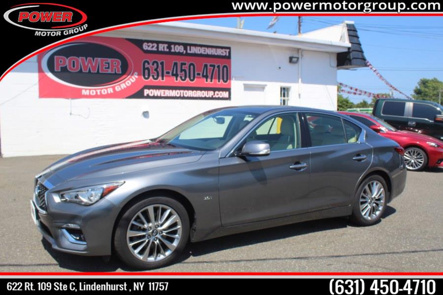 Used INFINITI Q50 3.0t LUXE AWD 2018 | Power Motor Group. Lindenhurst, New York Used INFINITI Q50 3.0t LUXE AWD 2018 | Power Motor Group. Lindenhurst, New York
