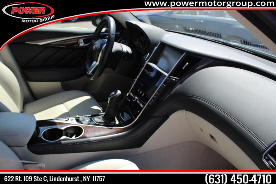 Used INFINITI Q50 3.0t LUXE AWD 2018 | Power Motor Group. Lindenhurst, New York Used INFINITI Q50 3.0t LUXE AWD 2018 | Power Motor Group. Lindenhurst, New York