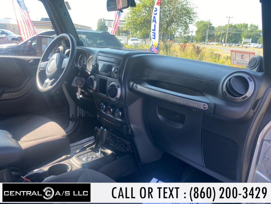 2014 Jeep Wrangler Unlimited 4WD 4dr Sport, available for sale in East Windsor, Connecticut | Central A/S LLC. East Windsor, Connecticut 2014 Jeep Wrangler Unlimited 4WD 4dr Sport, available for sale in East Windsor, Connecticut | Central A/S LLC. East Windsor, Connecticut