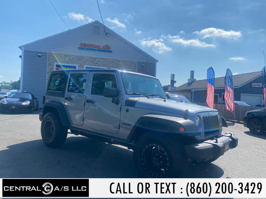 2014 Jeep Wrangler Unlimited 4WD 4dr Sport, available for sale in East Windsor, Connecticut | Central A/S LLC. East Windsor, Connecticut 2014 Jeep Wrangler Unlimited 4WD 4dr Sport, available for sale in East Windsor, Connecticut | Central A/S LLC. East Windsor, Connecticut