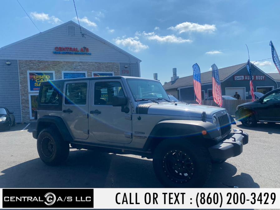 2014 Jeep Wrangler Unlimited 4WD 4dr Sport, available for sale in East Windsor, Connecticut | Central A/S LLC. East Windsor, Connecticut 2014 Jeep Wrangler Unlimited 4WD 4dr Sport, available for sale in East Windsor, Connecticut | Central A/S LLC. East Windsor, Connecticut