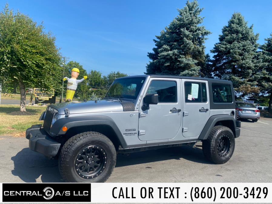 2014 Jeep Wrangler Unlimited 4WD 4dr Sport, available for sale in East Windsor, Connecticut | Central A/S LLC. East Windsor, Connecticut 2014 Jeep Wrangler Unlimited 4WD 4dr Sport, available for sale in East Windsor, Connecticut | Central A/S LLC. East Windsor, Connecticut
