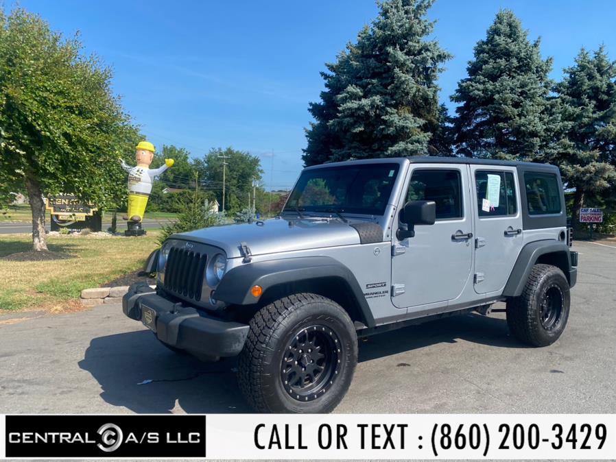 2014 Jeep Wrangler Unlimited 4WD 4dr Sport, available for sale in East Windsor, Connecticut | Central A/S LLC. East Windsor, Connecticut 2014 Jeep Wrangler Unlimited 4WD 4dr Sport, available for sale in East Windsor, Connecticut | Central A/S LLC. East Windsor, Connecticut