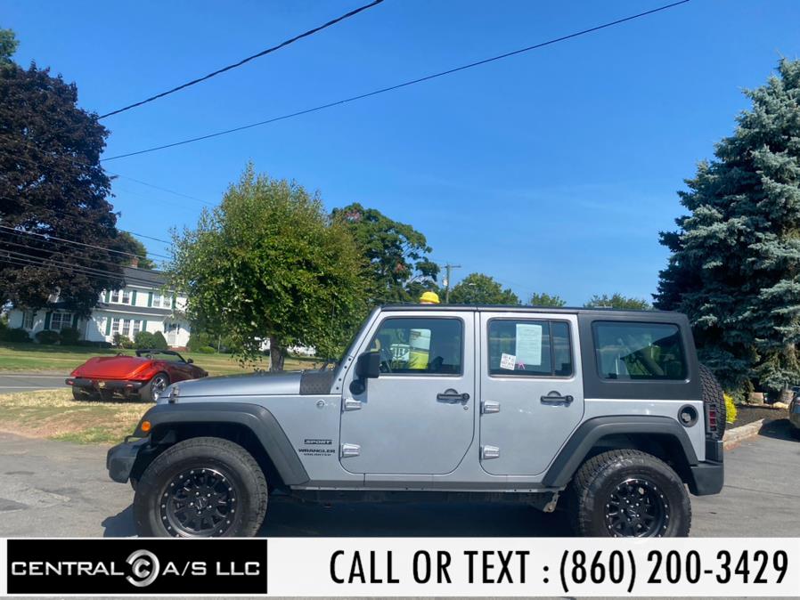 2014 Jeep Wrangler Unlimited 4WD 4dr Sport, available for sale in East Windsor, Connecticut | Central A/S LLC. East Windsor, Connecticut 2014 Jeep Wrangler Unlimited 4WD 4dr Sport, available for sale in East Windsor, Connecticut | Central A/S LLC. East Windsor, Connecticut