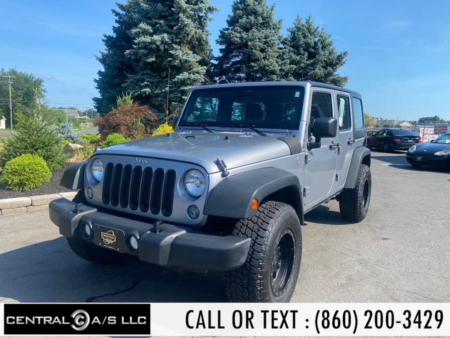 2014 Jeep Wrangler Unlimited 4WD 4dr Sport, available for sale in East Windsor, Connecticut | Central A/S LLC. East Windsor, Connecticut 2014 Jeep Wrangler Unlimited 4WD 4dr Sport, available for sale in East Windsor, Connecticut | Central A/S LLC. East Windsor, Connecticut