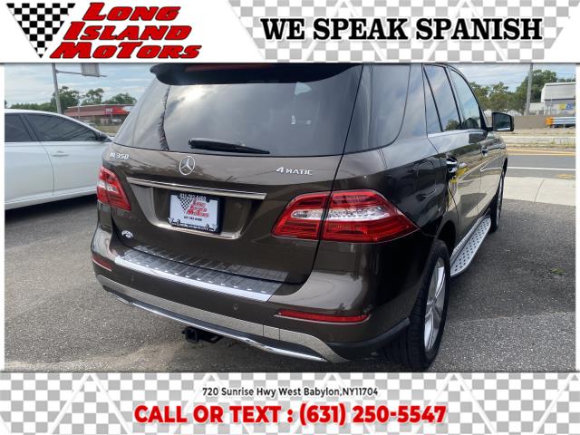 Used Mercedes-Benz M-Class 4MATIC 4dr ML350 2013 | Long Island Motors. West Babylon, New York Used Mercedes-Benz M-Class 4MATIC 4dr ML350 2013 | Long Island Motors. West Babylon, New York