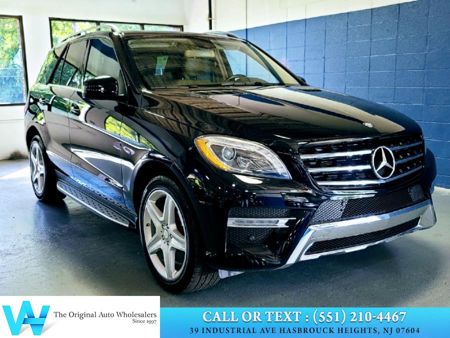2014 Mercedes-Benz M-Class 4MATIC 4dr ML 550, available for sale in Lodi, New Jersey | AW Auto & Truck Wholesalers, Inc. Lodi, New Jersey
