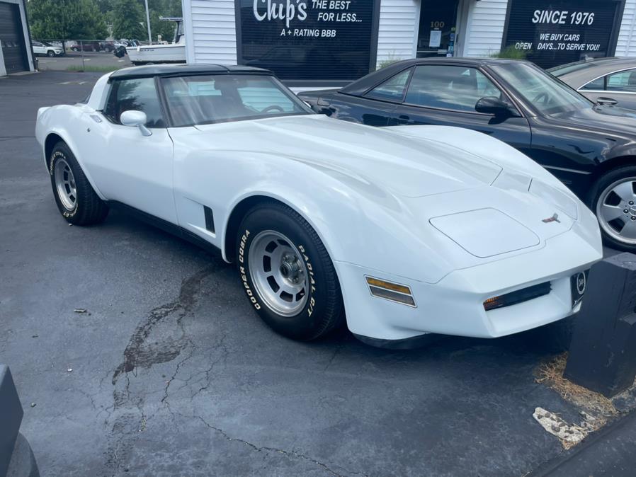 1981 Chevrolet Corvette 2dr Coupe, available for sale in Milford, Connecticut | Chip's Auto Sales Inc. Milford, Connecticut