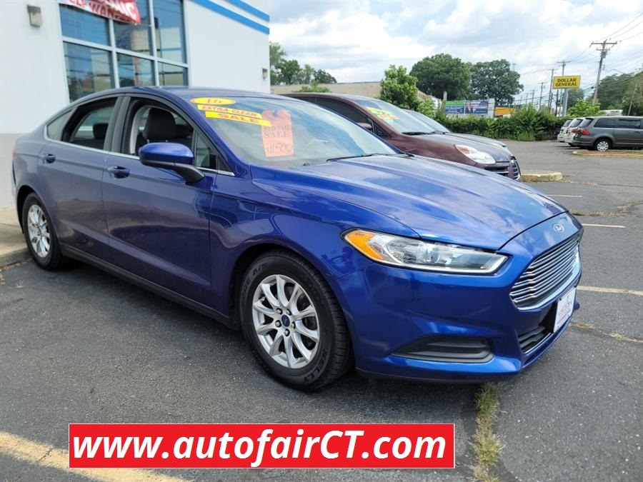 2016 Ford Fusion 4dr Sdn S FWD, available for sale in West Haven, Connecticut | Auto Fair Inc.. West Haven, Connecticut