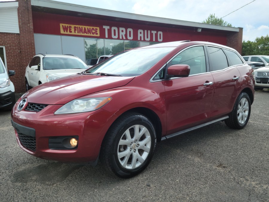 2007 Mazda CX-7 AWD 4dr Grand Touring Leather interior & Sunroof, available for sale in East Windsor, Connecticut | Toro Auto. East Windsor, Connecticut