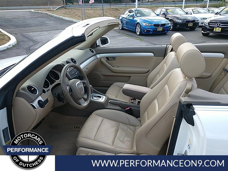 2009 Audi A4 2dr Cabriolet CVT 2.0T FrontTrak SE *Ltd Avail*, available for sale in Wappingers Falls, New York | Performance Motor Cars. Wappingers Falls, New York 2009 Audi A4 2dr Cabriolet CVT 2.0T FrontTrak SE *Ltd Avail*, available for sale in Wappingers Falls, New York | Performance Motor Cars. Wappingers Falls, New York