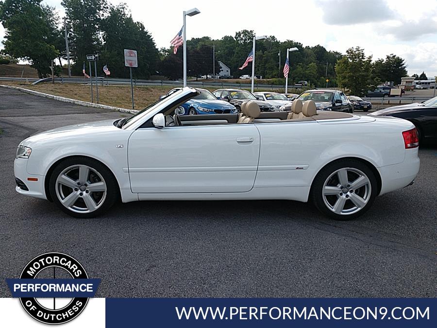 2009 Audi A4 2dr Cabriolet CVT 2.0T FrontTrak SE *Ltd Avail*, available for sale in Wappingers Falls, New York | Performance Motor Cars. Wappingers Falls, New York 2009 Audi A4 2dr Cabriolet CVT 2.0T FrontTrak SE *Ltd Avail*, available for sale in Wappingers Falls, New York | Performance Motor Cars. Wappingers Falls, New York