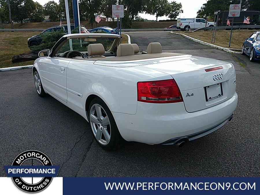 2009 Audi A4 2dr Cabriolet CVT 2.0T FrontTrak SE *Ltd Avail*, available for sale in Wappingers Falls, New York | Performance Motor Cars. Wappingers Falls, New York 2009 Audi A4 2dr Cabriolet CVT 2.0T FrontTrak SE *Ltd Avail*, available for sale in Wappingers Falls, New York | Performance Motor Cars. Wappingers Falls, New York