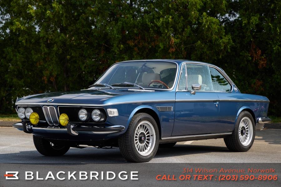 Used BMW 3.0 CS 1971 | Black Bridge Motors, LLC. Norwalk, Connecticut