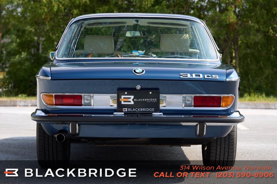 1971 BMW 3.0 CS, available for sale in Norwalk, Connecticut | Black Bridge Motors, LLC. Norwalk, Connecticut 1971 BMW 3.0 CS, available for sale in Norwalk, Connecticut | Black Bridge Motors, LLC. Norwalk, Connecticut
