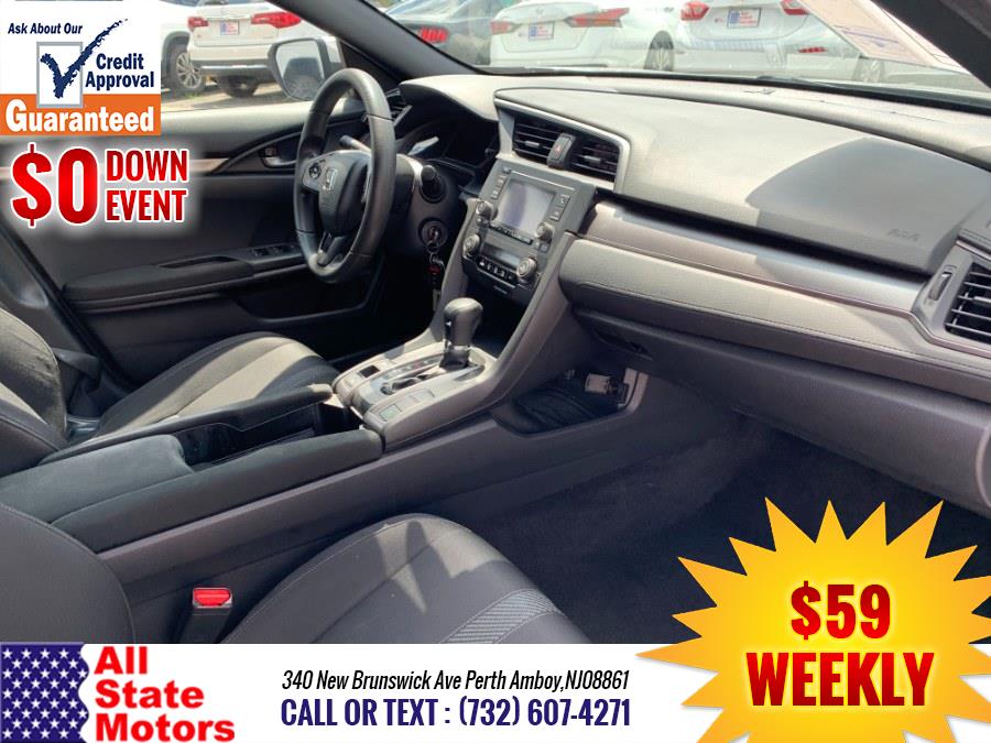 Used Honda Civic Hatchback LX CVT 2019 | All State Motor Inc. Perth Amboy, New Jersey Used Honda Civic Hatchback LX CVT 2019 | All State Motor Inc. Perth Amboy, New Jersey
