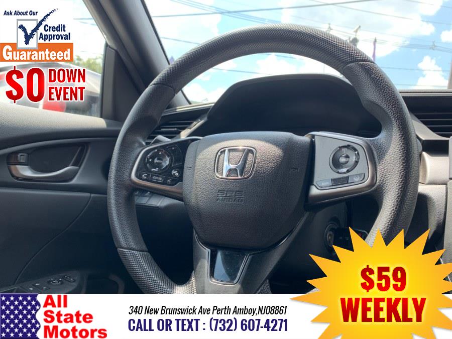 Used Honda Civic Hatchback LX CVT 2019 | All State Motor Inc. Perth Amboy, New Jersey Used Honda Civic Hatchback LX CVT 2019 | All State Motor Inc. Perth Amboy, New Jersey