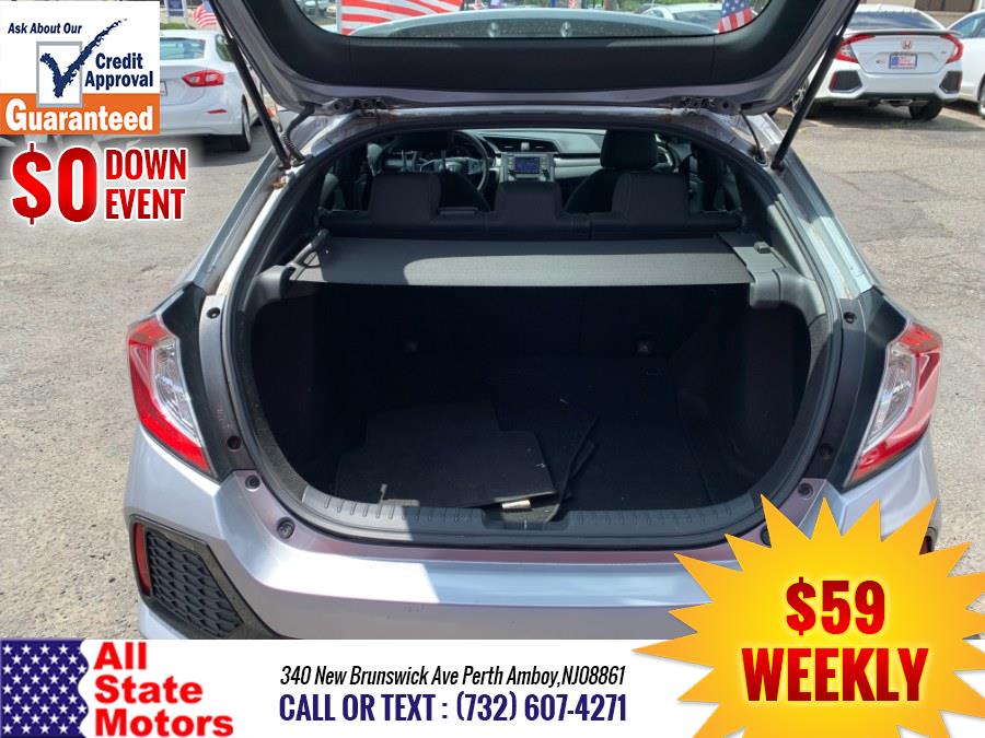 Used Honda Civic Hatchback LX CVT 2019 | All State Motor Inc. Perth Amboy, New Jersey Used Honda Civic Hatchback LX CVT 2019 | All State Motor Inc. Perth Amboy, New Jersey