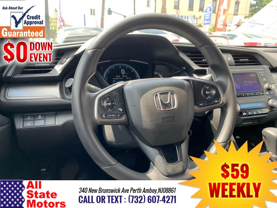 Used Honda Civic Hatchback LX CVT 2019 | All State Motor Inc. Perth Amboy, New Jersey Used Honda Civic Hatchback LX CVT 2019 | All State Motor Inc. Perth Amboy, New Jersey