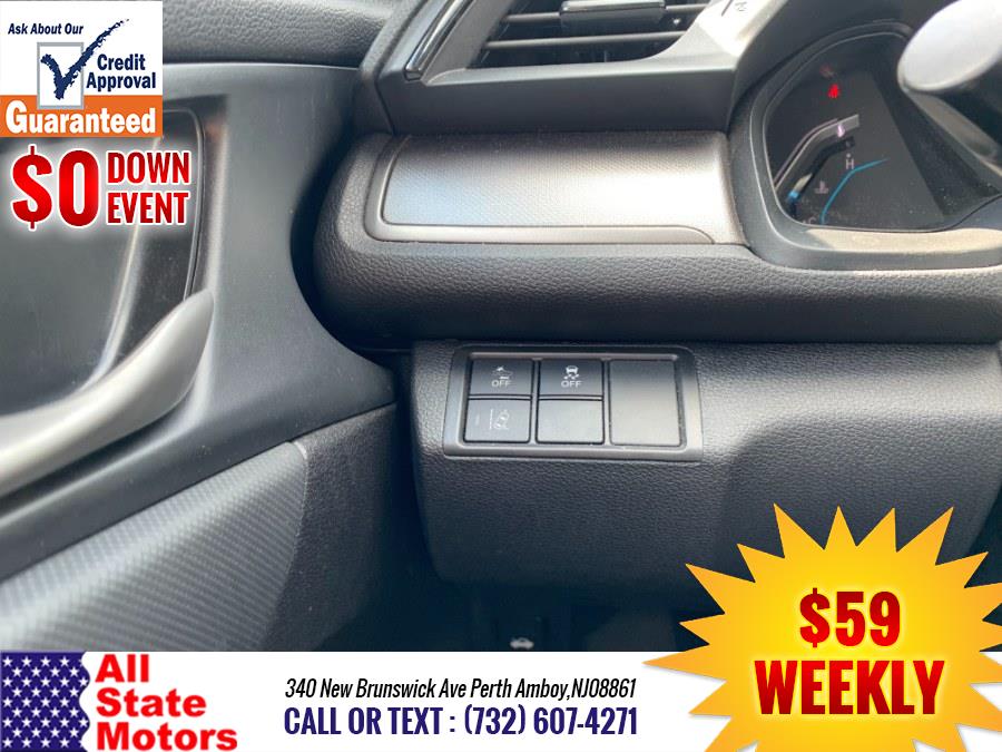 Used Honda Civic Hatchback LX CVT 2019 | All State Motor Inc. Perth Amboy, New Jersey Used Honda Civic Hatchback LX CVT 2019 | All State Motor Inc. Perth Amboy, New Jersey