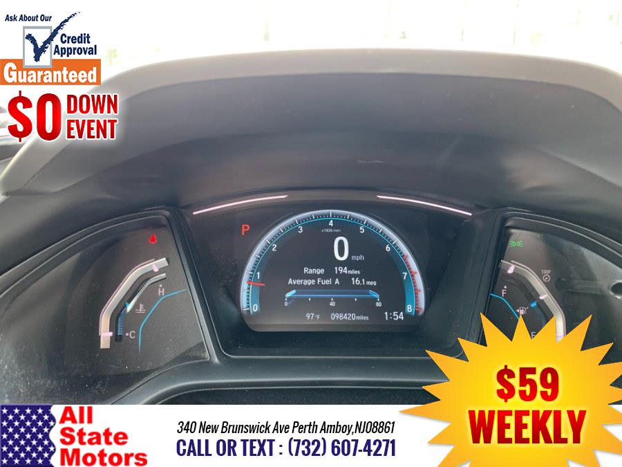 Used Honda Civic Hatchback LX CVT 2019 | All State Motor Inc. Perth Amboy, New Jersey Used Honda Civic Hatchback LX CVT 2019 | All State Motor Inc. Perth Amboy, New Jersey