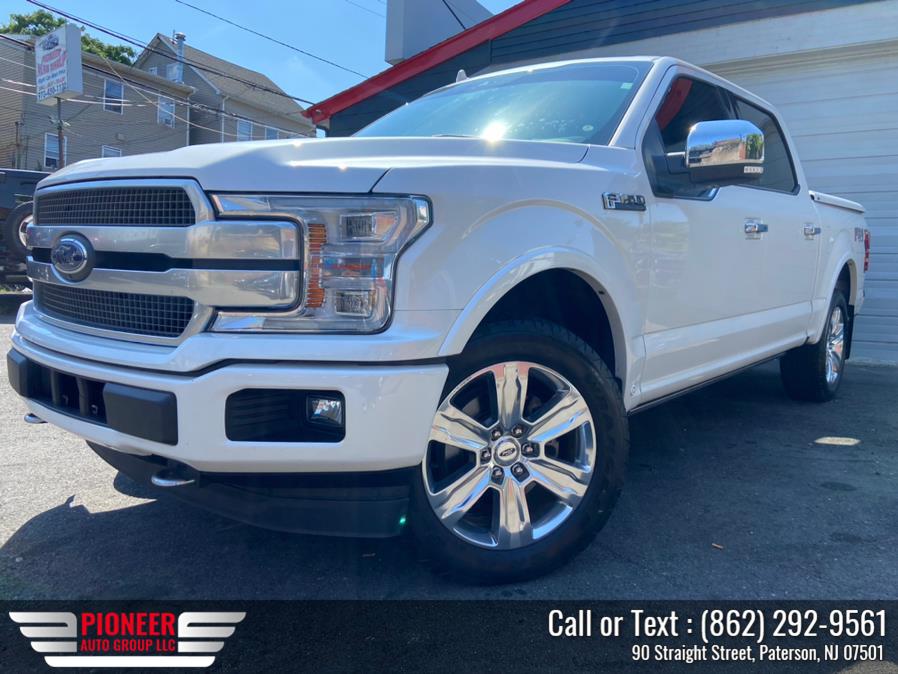 2018 Ford F-150 Platinum 4WD SuperCrew 5.5'' Box, available for sale in Paterson, New Jersey | Champion of Paterson. Paterson, New Jersey 2018 Ford F-150 Platinum 4WD SuperCrew 5.5'' Box, available for sale in Paterson, New Jersey | Champion of Paterson. Paterson, New Jersey