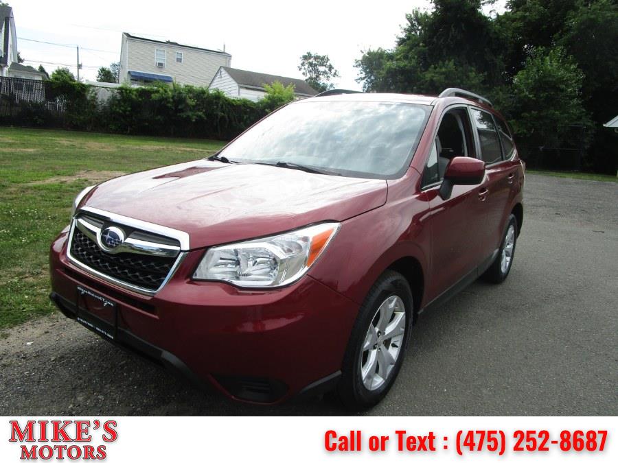 2014 Subaru Forester 4dr Man 2.5i Premium PZEV, available for sale in Stratford, Connecticut | Mike's Motors LLC. Stratford, Connecticut