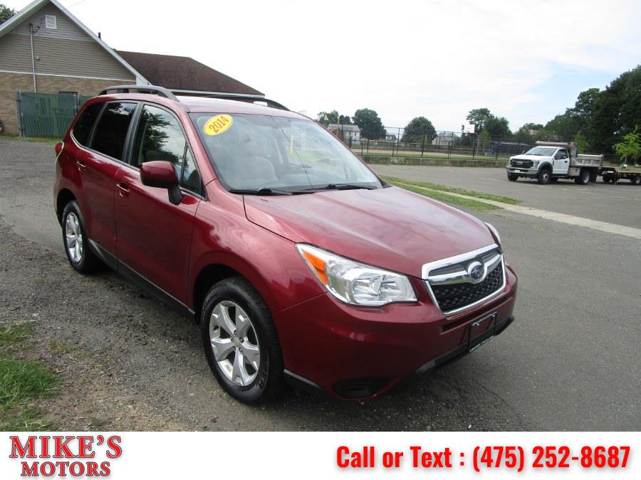 Used Subaru Forester 4dr Man 2.5i Premium PZEV 2014 | Mike's Motors LLC. Stratford, Connecticut Used Subaru Forester 4dr Man 2.5i Premium PZEV 2014 | Mike's Motors LLC. Stratford, Connecticut