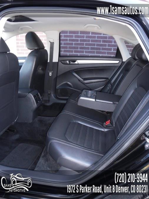 2015 Volkswagen Passat 4dr Sdn 1.8T Auto SE PZEV *Ltd Avail*, available for sale in Denver, Colorado | Sam's Automotive. Denver, Colorado 2015 Volkswagen Passat 4dr Sdn 1.8T Auto SE PZEV *Ltd Avail*, available for sale in Denver, Colorado | Sam's Automotive. Denver, Colorado