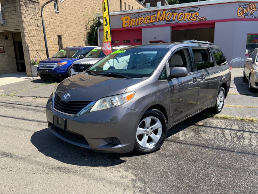 2012 Toyota Sienna 5dr 7-Pass Van V6 LE FWD (Natl), available for sale in Derby, Connecticut | Bridge Motors LLC. Derby, Connecticut