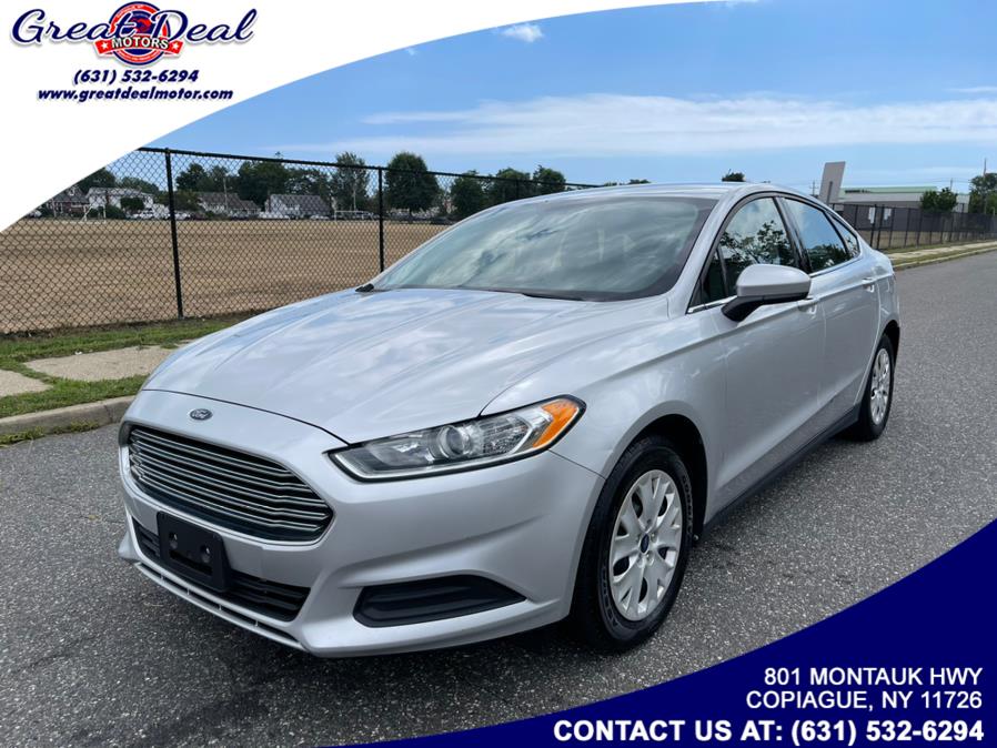 Used Ford Fusion 4dr Sdn S FWD 2014 | Great Deal Motors. Copiague, New York