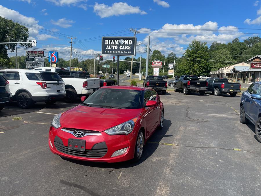 2015 Hyundai Veloster 3dr Cpe Auto, available for sale in Vernon, Connecticut | TD Automotive Enterprises LLC DBA Diamond Auto Cars. Vernon, Connecticut 2015 Hyundai Veloster 3dr Cpe Auto, available for sale in Vernon, Connecticut | TD Automotive Enterprises LLC DBA Diamond Auto Cars. Vernon, Connecticut