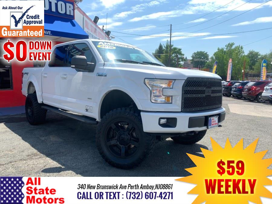 2016 Ford F-150 4WD SuperCrew 145" XLT, available for sale in Perth Amboy, New Jersey | All State Motor Inc. Perth Amboy, New Jersey 2016 Ford F-150 4WD SuperCrew 145" XLT, available for sale in Perth Amboy, New Jersey | All State Motor Inc. Perth Amboy, New Jersey
