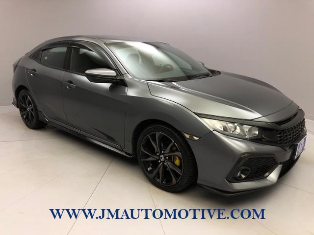 2017 Honda Civic Hatchback Sport CVT, available for sale in Naugatuck, Connecticut | J&M Automotive Sls&Svc LLC. Naugatuck, Connecticut 2017 Honda Civic Hatchback Sport CVT, available for sale in Naugatuck, Connecticut | J&M Automotive Sls&Svc LLC. Naugatuck, Connecticut
