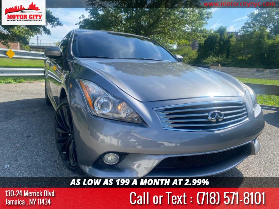Used Infiniti G37 Coupe 2dr x AWD 2013 | Motor City. Jamaica, New York Used Infiniti G37 Coupe 2dr x AWD 2013 | Motor City. Jamaica, New York