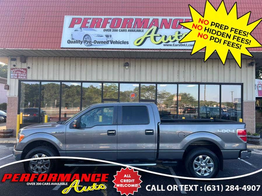 2013 Ford F-150 4WD SuperCrew 157" XLT, available for sale in Bohemia, New York | Performance Auto Inc. Bohemia, New York 2013 Ford F-150 4WD SuperCrew 157" XLT, available for sale in Bohemia, New York | Performance Auto Inc. Bohemia, New York